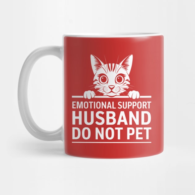 Emotional-Support-Husband-Do-Not-Pet by Creatifly Graphic Tees